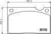MINTEX MGB576 Brake Pad Set, disc brake